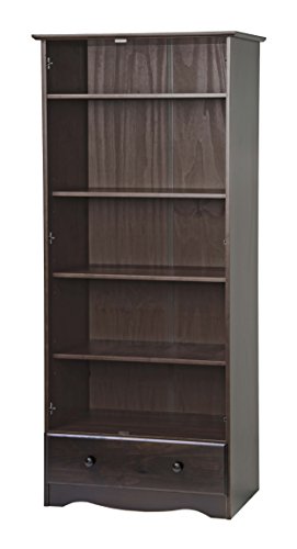 Palace Imports Regal, Grand, Family, Flexible Wardrobe Optional Shelf 5656, Java. 4 Metal Pins Included
