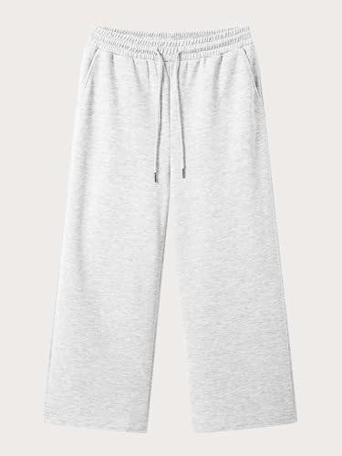 Image of JMIERR Men's Casual Baggy Pants Lightweight Wide Leg Lounge Travel Pants Streetwear with Pockets
