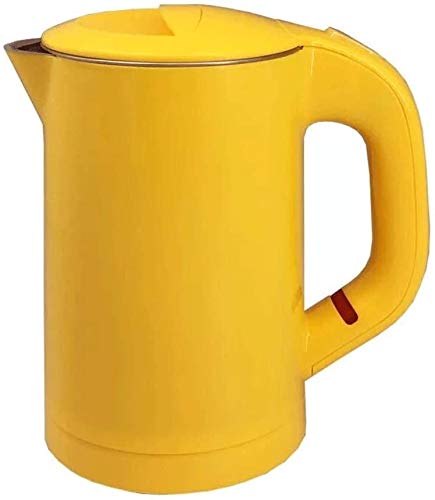 Haushalts-Wasserkocher Edelstahl-Wasserkocher Akku 0,6 l Großes Fassungsvermögen mit auslaufsicherem Überhitzungsschutz Geruchsneutraler