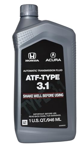 Honda 08268-P99-4EDAD Automatic Transmission Fluid ATF-Type 3.1 (1 Quart)