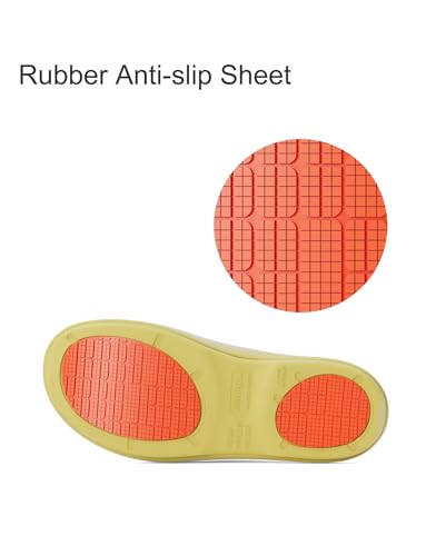 Image of KENROLL KM228 Non Slip Shower Shoes, Arch Support EVA Slides | rubber anti-slip outsole, cushioned sole, side drainage, toe protection, ideal for seniors adults family, bathroom pool beach
