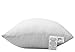ACCENTHOME Throw Pillow Inserts 18 x 18 Inches ( Pack of 4 ) Hypoallergenic Sham Stuffer | White Square Throw Pillows | Decorative Cushion Filler for Sofa , Couch , Bed , Patio & Christmas Home Decor