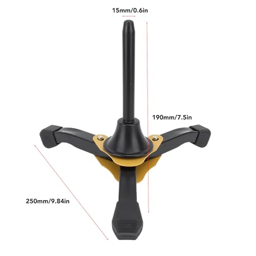 Clarinet Stand, Portable Clarinet Stand Holder Foldable Saxophone Oboe Tripod Support for Soprano Saxophone Wind Instruments - Image 3
