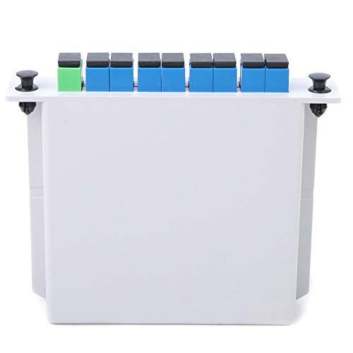 Divisor de fibra óptica compacto de reflexão baixa, conectores de computador duráveis ​​e confiáveis