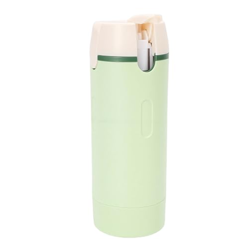 Dioche Botella Dispensadora de Viaje 4 en 1, Kit de Botella de Prensa Portátil Recargable a Prueba de Fugas para champú, Acondicionador, Loción, 30 Ml, Escala Transparente, PET, ABS, (GREEN)