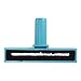 Ceiling Fan Cleaner, Reusable Ceiling Fan Blade Brush with 0.8 Foot Pole Washable Ceiling Fan C Leaning Brush Flexible Dusting Fan Vacuum Cleansing Tool for Home (Blue)