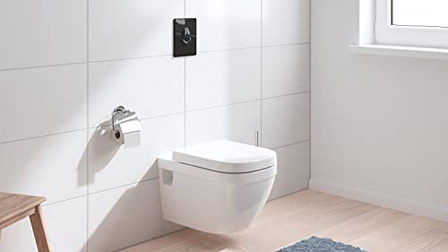 Placa de descarga Grohe Start negro mate con acabado premium de alta resistencia ref 38964KV0 6