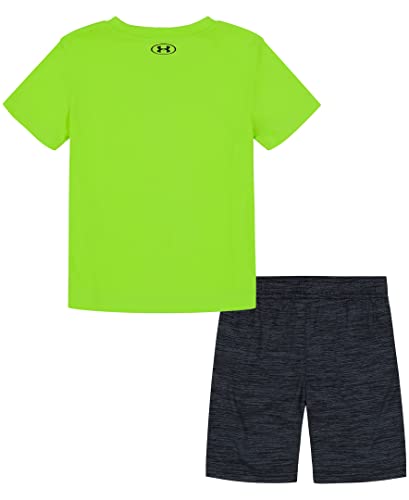 Image of Under Armour Boys 2-piece Short Sleeve Graphic T-Shirt and Shorts Set, Lightweight & Breathable