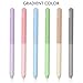 NIUTRENDZ Gradient Blue Silicone Protective Cover for Apple Pencil 2nd Generation, Pencil Case with Detachable Design & Wireless Charging Compatibility