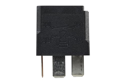 HELLA Automatic 12V Multi-Purpose Relay, Silver Contacts, 120 Amps, Solder Connector, Mini Iso 4 Pole - Image 2