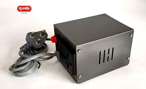 Image of Kundip Voltage Converter 220V to 110V Step Down Transformer Based Universal Socket Adapter - Dark Grey (1000 Watts)