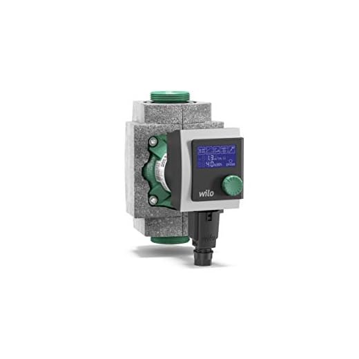 Wilo -Stratos PICO plus 25/1-4, högeffektiv uppvärmningspump, våtavgående cirkulationspump, bygglängd 180 mm