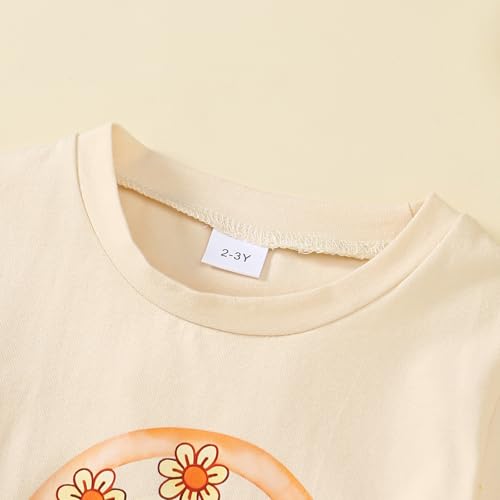 Image of Little Girl Shirts Big Sister Tee Shirt Top Summer Short Sleeve Clothes 2-7 Years