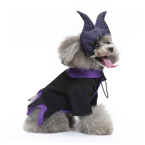 Disfraz de Bruja para Perro Halloween Talla M miniatura 3