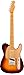 Fender American Ultra II Telecaster - Ultraburst Bundle with Case, Strap, Cable, Hat, and Guitar Cleaning Kit