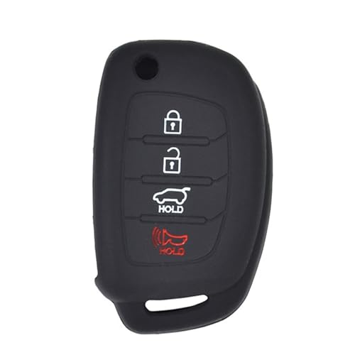 Coque de clé pour Hyundai évitant les rayures : protégez votre télécommande 4 boutons