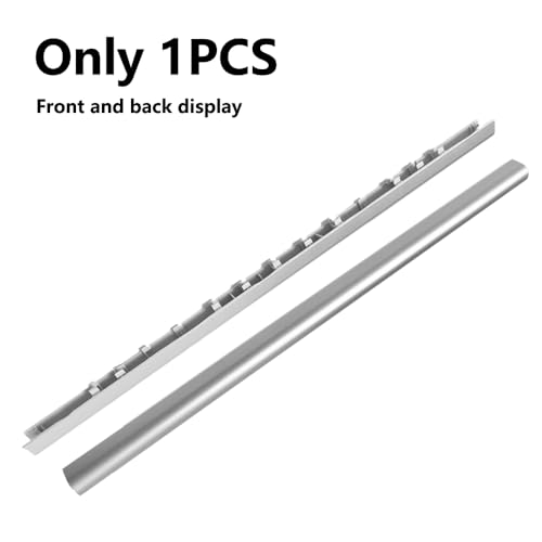 ZAHARA Capa de dobradiça LCD prata para HP 250 255 256 G8, 250 255 256 G9, 15-DW 15T-DW, 15S-DU, 15-