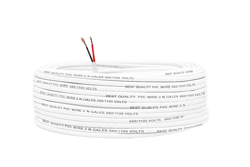 Image of SSM Aquamax (10 Meters) Two Core Copper Wire Color Coded For Water Tank Alarm /Indicator & Water Level Controller