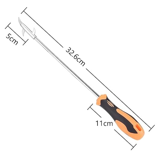 Image of Car Tyre stone remover, Solid Rubber Handle Rust-Resistance Car Tyre Stone Hook, Tire Cleaning Hook, for Tyre (@Tyre-Tool 1)