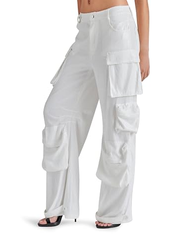 Steve Madden Women's Apparel Duo Sequin Pant3