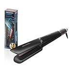 Cecotec Piastra Asciugacapelli Air Lisse Black. Motore Brushless 600W, da Bagnati a Asciutti, Temp. Máx 230ºC, Ionica e Air&Care, Filtro Estraibile, Schermo, Blocco Piastre, Protegge i Capelli
