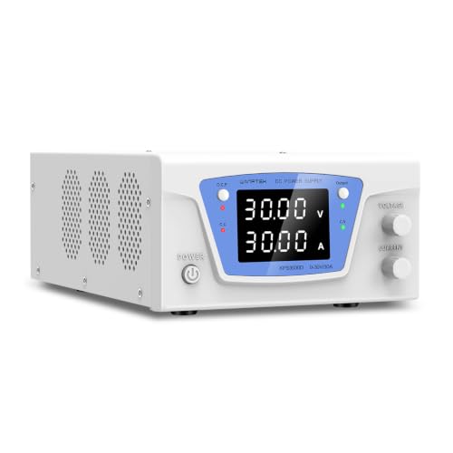 Image of DC Power Supply Variable, 30V 30A 900W Bench Power Supply with Encoder knob, High Power Adjustable Switching Power Supply with OCP Switch, Variable Power Supply with Output Enable /Disable Button
