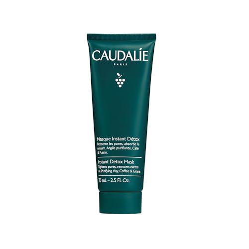 Caudalie Instant Detox Mask Pore Minimizing - Visibly Eliminates ...