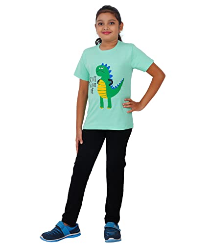 Image of Pride Apparel Girl's Cotton Casual T-Shirts -Pack of 3