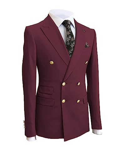 Men's Blazer Slim Fit Wedding Groom Wear Business Blazer3