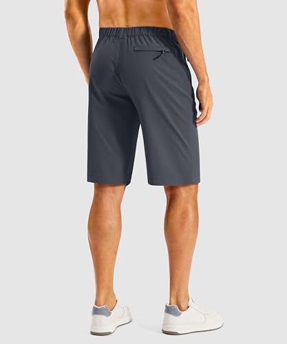 Image of G Gradual Men's Shorts 11 inch Long Golf Lightweight Knee Length Shorts