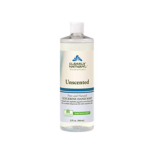 Image of Clearly Natural Refill Unscented Liquid Hand Soap, White, 32 Fluid Ounce (Pack of 12)