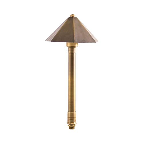 VOLT Parasol 12V Brass Mini Path Light (13