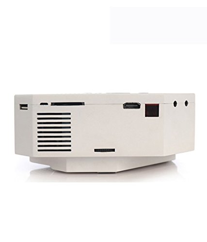 Image of Vox VP-01 Hdmi Hd Led Projector Home Cinema Theater Supporting Av Vga USB Sd -White