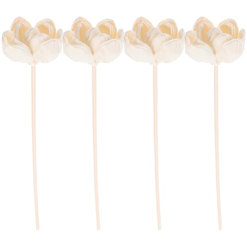 4 piezas de flores difusoras para aromaterapia miniatura 1