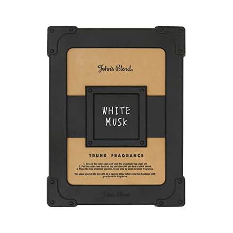 John's Blend Trunk Fragrance Air Freshener Stand Type 175g - White Musk Cover