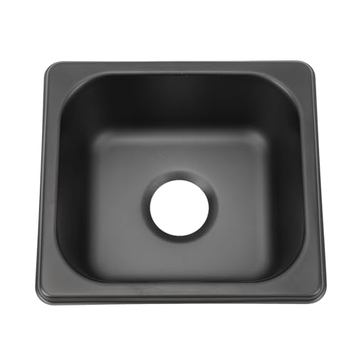 Fabater RV Sink, 6.9 X 6.4 X 2.6 Single Bowl Sink, Stainless Steel Undermount Bar Sink, Scratch Resistant, Fit for RV, Boat, Home, Kitchen