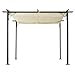 Outsunny 10' x 10' Outdoor Retractable Pergola Canopy, Metal Patio Shade Shelter for Backyard, Porch Party, Garden, Grill Gazebo, Beige
