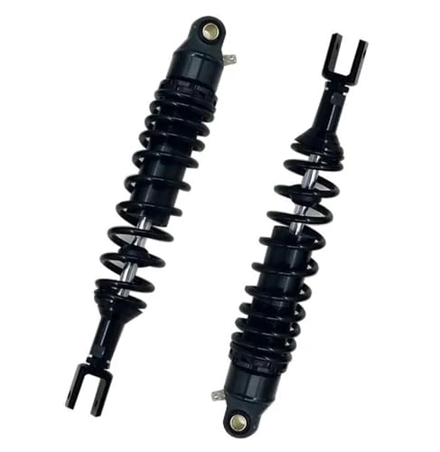Amortisseur pneumatique universel de 360 mm noir pour suspension arrière de moto et quad