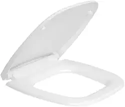 Assento Termofixo com Easy Clean e Slow Close Flex, Branco, AP.386.17, Deca