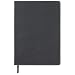 C.R. Gibson Large Charcoal Gray Leather Journal Notebook, 7.5'' W x 10.25'' L, 192 Pages