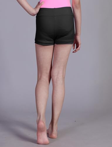 Girls Dance Shorts for Ballet Gymnastics Cheers Spandex Athletics for Team Sports4