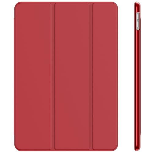 Image of JETech Cover Case for iPad Pro 10.5-Inch and iPad Air 3 (10.5-Inch 2019, 3rd Generation), Smart Cover Auto Wake /Sleep Cover (Red)