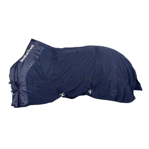 Image of BACK ON TRACK Horse Mesh Sheet Navy - 75 inch (140cm) (21180340)