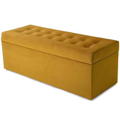 MG Design Polsterhocker 45 x 120 cm Orange mit großem Stauraum (ca. 140 L), bis 300 kg belastbar, weich mit dezentem Schimmer, pflegeleicht – Wohnbereich, Schlafraum & Flur MG Design Polsterhocker 45 x 120 cm Orange mit großem Stauraum (ca. 140 L), bis 300 kg belastbar, weich mit dezentem Schimmer, pflegeleicht – Wohnbereich, Schlafraum & Flur