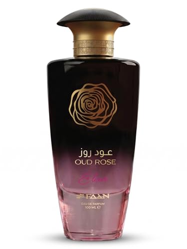 Image of Rose Oud Eau De Parfum 100ML by FAAN Luxury Woody Floral Musk Arabic Perfume for Men & Women – Long Lasting Turkish Rose, Oud, Amber & Sandalwood Fragrance