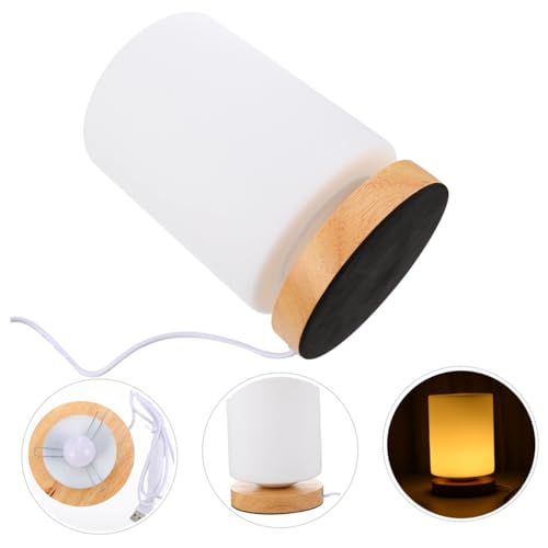 Lámpara de noche cilíndrica LED con carga USB miniatura 5
