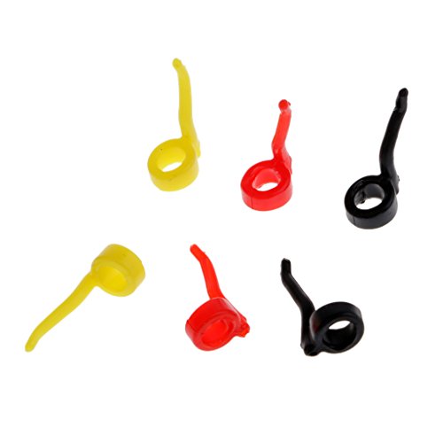 YIJU 108pcs Pesca de Carpa, Mangas Alinhadoras Mangas de Gancho, Cabeleiras de Carpa