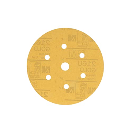 3M 912 Hookit Doré 7,6 cm disque pour éliminer les rayures et lisser le mastic