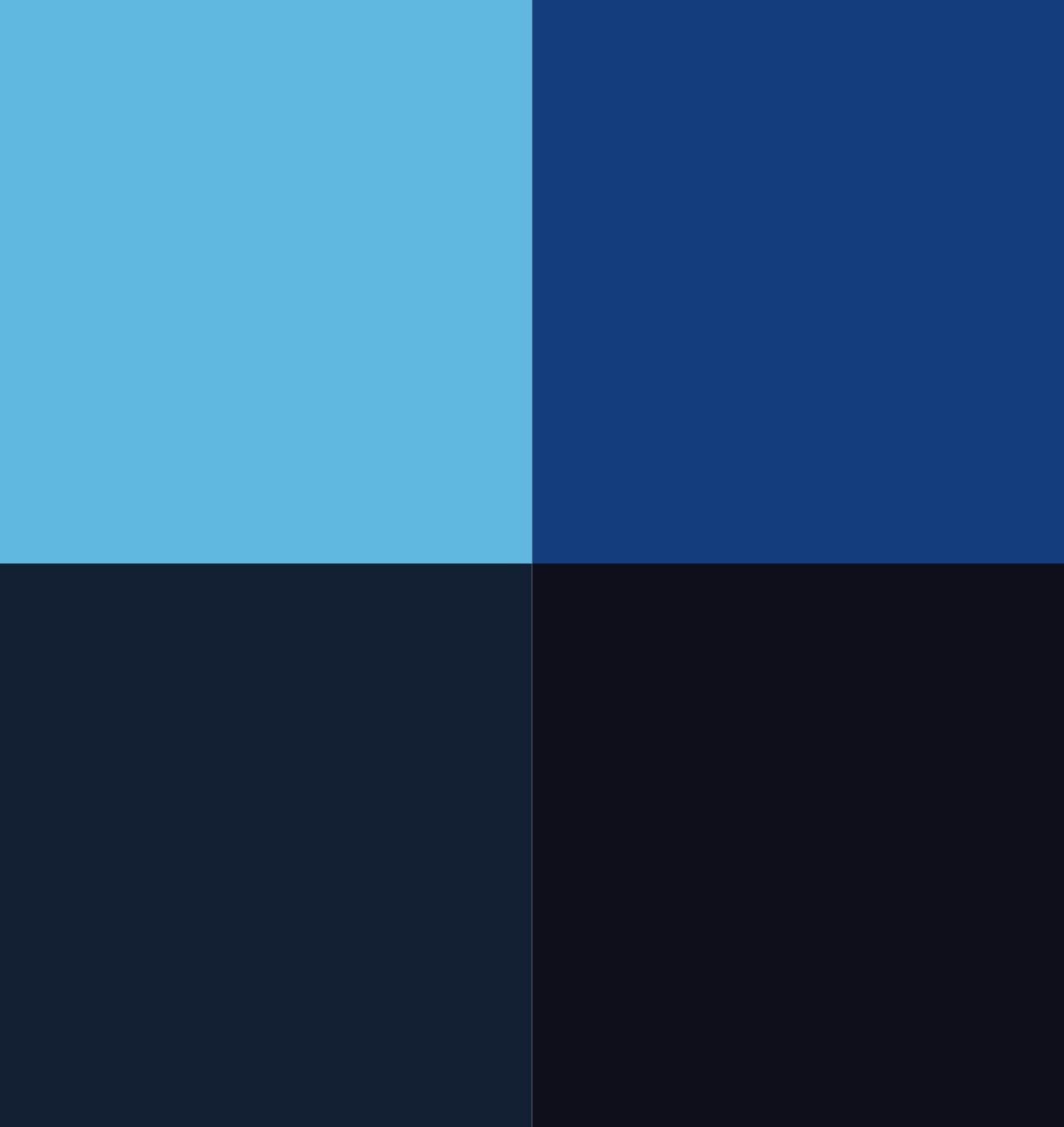 Vallejo - Blue Color Set | Game Color | Contains 4 Bottles x 18 ml (0.60 fl.oz.)