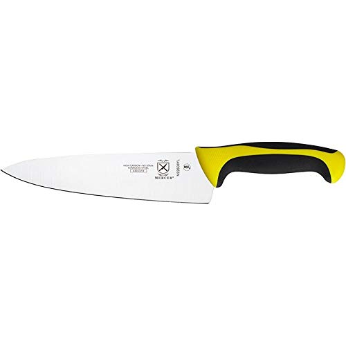 Image of Mercer Culinary Mercer Cutlery Millennia 8 inch Chef's Knife Color-Coded | 4-Piece Knife Set, High Carbon